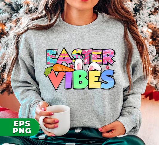 Elevate your Easter celebrations with our Easter Vibes digital files. This pack includes a cute Bunny with Carrot design, a vibrant Easter Egg, and a sweet Love Easter message, perfect for adding a festive touch to your projects. Available in high-quality PNG format for easy sublimation printing. Happy Easter!