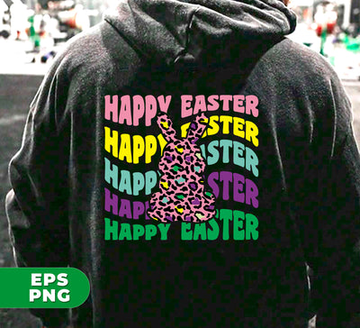 Happy Easter, Cute Bunny, Easter Bunny, Groovy Easter, Digital Files, Png Sublimation