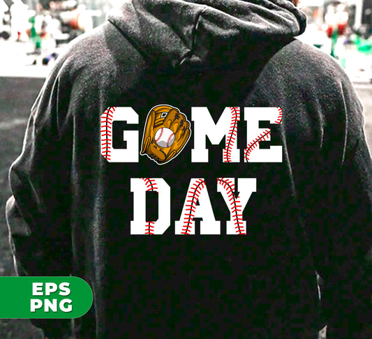 Introducing our Game Day Baseball Player digital files! Perfect for any baseball day or game, these PNG sublimation designs will elevate your sports attire. Get ready to show your love for the game with Game Day Baseball Player!