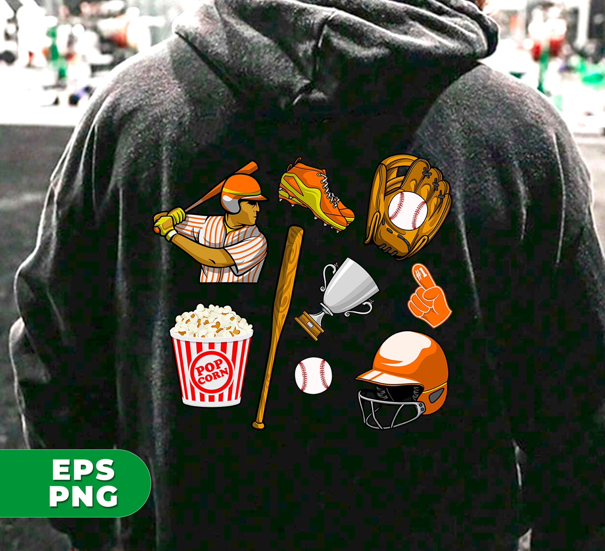 Enhance your love for baseball with our Baseball Element digital files! Perfect for creating team decorations and gear, these PNG sublimation files will take your game to the next level. Get ready to play with Game On and show your love for the sport with these high-quality designs.