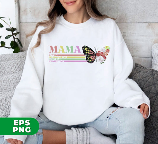 Show your love and appreciation for the hardworking, selfless, and protective mama in your life with our Mama Lover digital files. These PNG sublimation files are perfect for creating personalized gifts and decor. Celebrate the mama who is always loved and cherished with this heartfelt design.