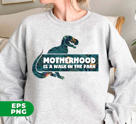 This digital product features a trio of cute and whimsical designs - a playful mother and baby dinosaur, a tropical themed dinosaur, and a lighthearted message about motherhood. Perfect for creating unique and personalized gifts or decorations, these PNG files are sure to add a touch of fun and love to any project.