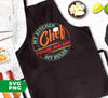 My Kitchen My Rules, Custom Name, Retro Chef Gift, Digital Files, Png Sublimation