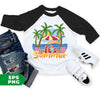 It's Summer, Love Summer, Beach Vibes, Summer Vibes, Digital Files, Png Sublimation