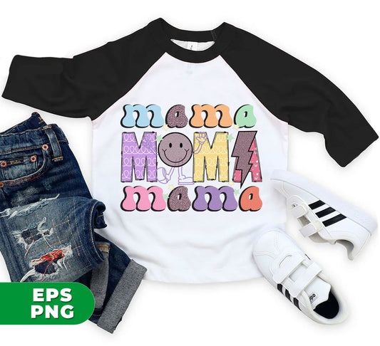 Mama Gift, Mother's Day Gift, Groovy Mama, Mom Gift, Digital Files, Png Sublimation