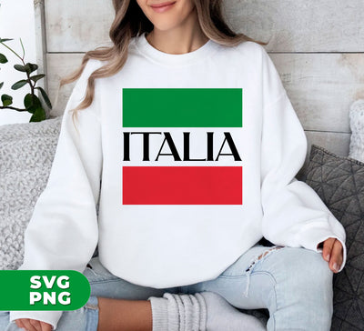 Italian Pride, Italia Flag, Italia Trip, Italy Souvenir, Digital Files, Png Sublimation