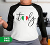 Italy With Love, Love Italy, Italy Respect, Italy Travel, Digital Files, Png Sublimation