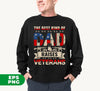 The Best Kind Of Dad, Raises Veterans, American Gift, Digital Files, Png Sublimation