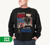 Land Of The Free, Home Of The Brave, Digital Files, Png Sublimation