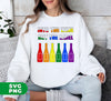 Into The Wine, Not The Label, LGBT Gift, LGBTQ+, Pride Month, Digital Files, Png Sublimation