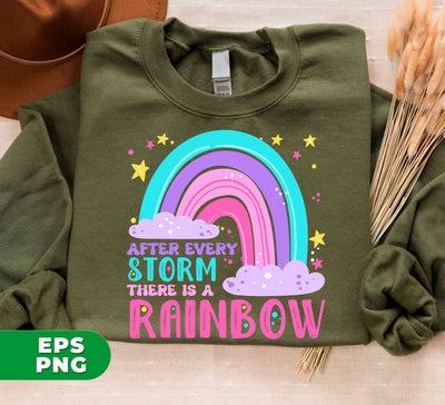 After Every Storm There Is A Rainbow, Rainbow Baby, Our Little Miracle, Coming Home Outfit, Digital Files, Png Sublimation