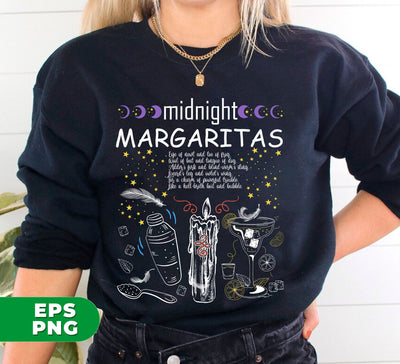 Midnight Magarista, Practical Magic, Basic Witch, Cute Fall Gift, Apothecary, Happy Halloween, Digital Files, Png Sublimation