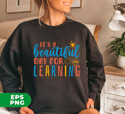 It's A Perfect Day For Learning, Teacher Team Gift, Teach Love Inspire, Back To School, Digital Files, Png Sublimation