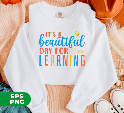 It's A Perfect Day For Learning, Teacher Team Gift, Teach Love Inspire, Back To School, Digital Files, Png Sublimation