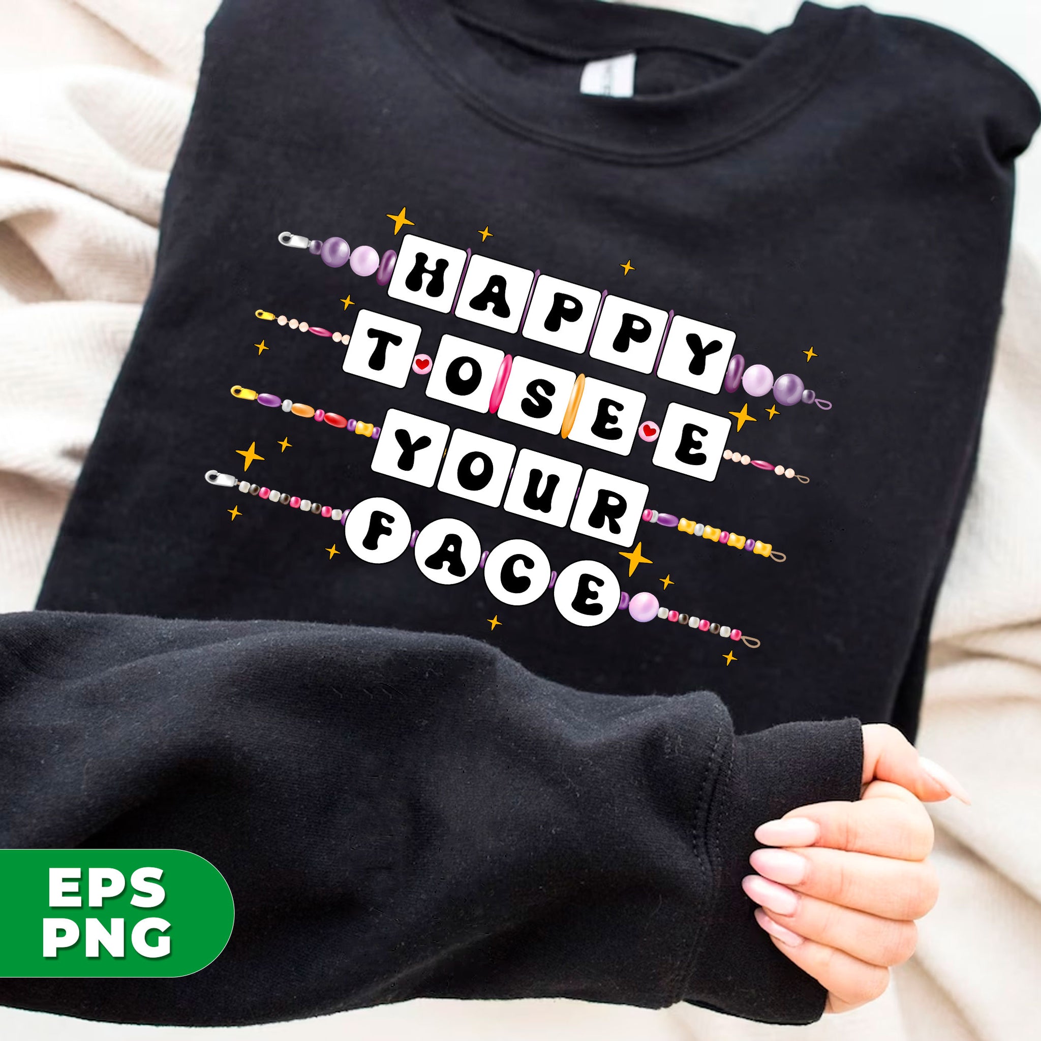 Happy To See Your Face, Teacher Friendship, Teacher Bracelet Shirt Design, Back To School, Digital Files, Png Sublimation