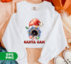 Santa Camera, Love Santa, Merry Christmas, Xmas Lover, Cute Santa Claus, Digital Files, Png Sublimation