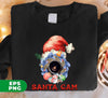 Santa Camera, Love Santa, Merry Christmas, Xmas Lover, Cute Santa Claus, Digital Files, Png Sublimation