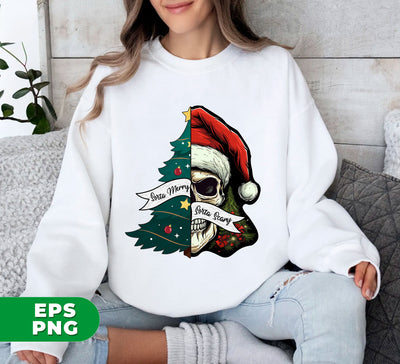 Sorta Merry, Sorta Scary, Sorta Spooky, Spooky Season, Happy Halloween, Merry Christmas, Digital Files, Png Sublimation