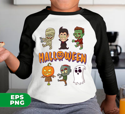 Cute Halloween, Happy Halloween, Horror Movie, Horror Film, Digital Files, Png Sublimation