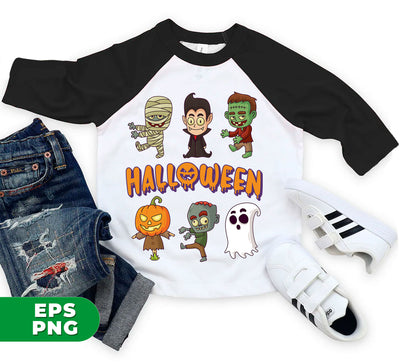 Cute Halloween, Happy Halloween, Horror Movie, Horror Film, Digital Files, Png Sublimation