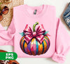 Thanksgiving Gift, Pink Ribbon, Halloween Gift, Cute Hallwoeen, Digital Files, Png Sublimation