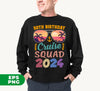 50th Birthday Cruise Squad 2024, 50th Birthday Gift, Cruise Squad, Digital Files, Png Sublimation