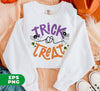 Trick Or Treat, Happy Halloween, Spider Web, Halloween Gift, Digital Files, Png Sublimation