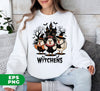 Witchens, Chicken Witches, Happy Halloween, Chicken Halloween, Digital Files, Png Sublimation