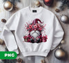 Pink Gnome, Cute Christmas, Cute Gnome, Pink Plaid, Digital Files, Png Sublimation