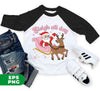 Sleigh All Day, Santa Sleigh, Funny Santa, Funny Reindeer, Digital Files, Png Sublimation