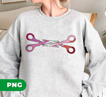 Lesbian Gift, Lesbian Scissors, Lgbt Queer, Lgbt Gift, Digital Files, Png Sublimation
