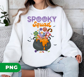 Spooky Squad, Love Halloween, Happy Halloween, Digital Files, Png Sublimation