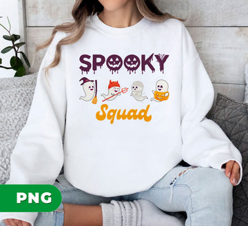 Spooky Squad, Boo Gift, Boo Lover, Cute Boo, Love Boo, Digital Files, Png Sublimation