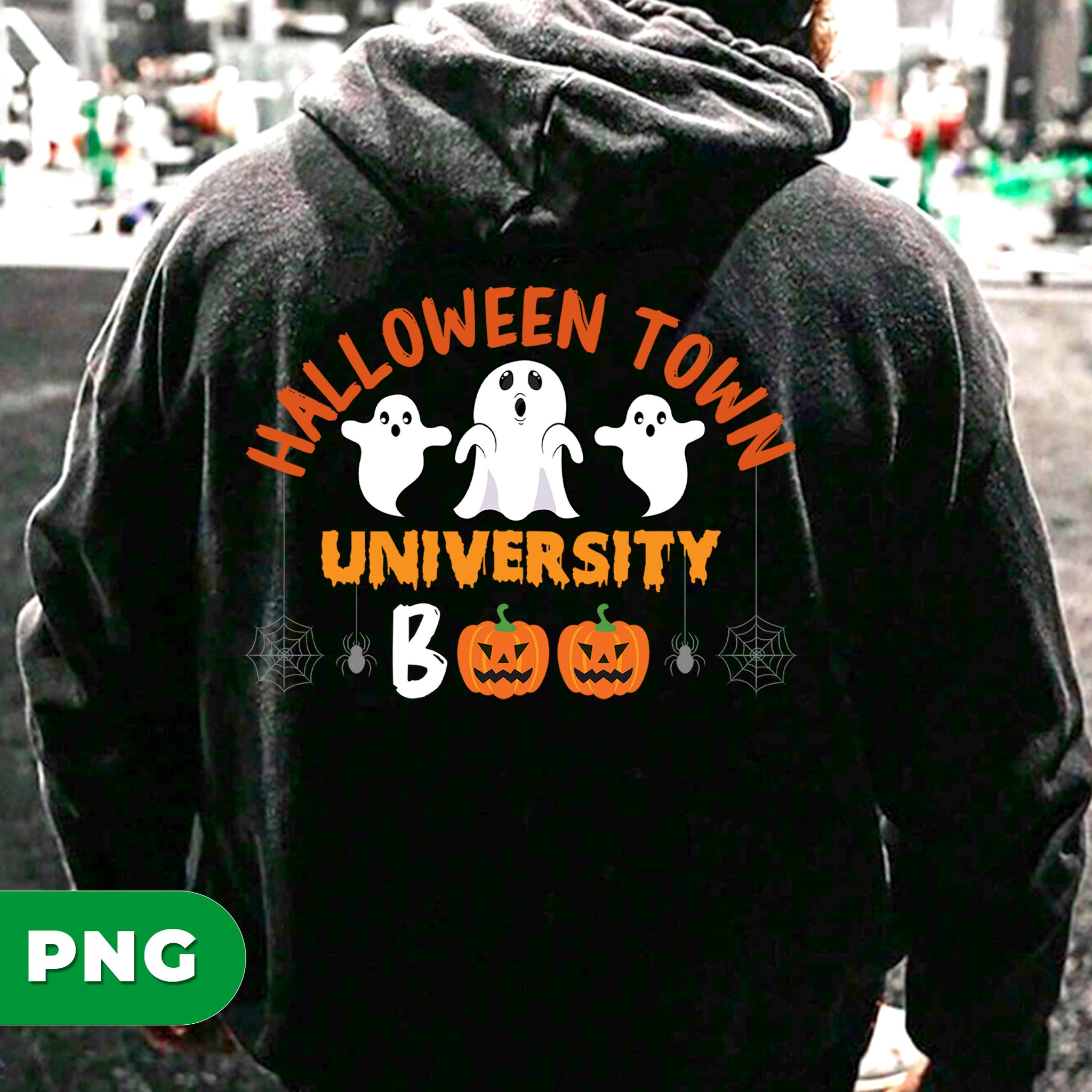 Happy Halloween, Halloween Town, University Boo, Cute Boo, Digital Files, Png Sublimation