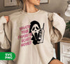 What's Your Favorite Scary Movie, Horror Film, Digital Files, Png Sublimation