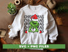 Grinchmas, Grinch Christmas, Green Grinch, Merry Christmas, Digital Files, Png Sublimation