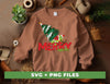 Merry Grinchmas, Merry Christmas, Grinch With Xmas Tree, Digital Files, Png Sublimation