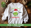 Grinchmas Whoville University, Est 1957, Grinch Xmas, Digital Files, Png Sublimation