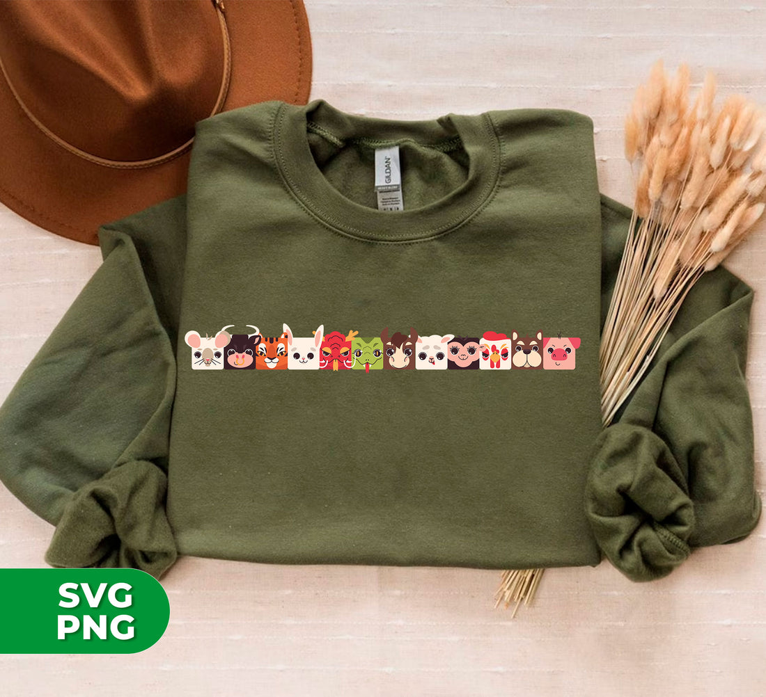 This digital set includes 12 zodiacs and animal zodiacs, perfect for creating new year decorations and designs. Each file is full of vibrant colors and is provided in png sublimation format. Enjoy access to features such as Full of Zodiac, Animal Zodiac, 12 Zodiacs, New Year, Digital Files, and Png Sublimation.