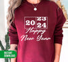 Happy New Year, New Year 2024, 2024 Is Coming, Digital Files, Png Sublimation