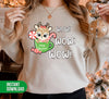 Wow Wow Wow Christmas, Reindeer Xmas, Cute Baby Reindeer In A Cup, Trendy Christmas, Digital Files, Png Sublimation
