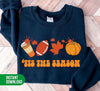 Tis The Season, Love American Football, Love Fall, Fall Season, Digital Files, Png Sublimation