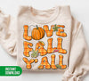 Love Fall Y'All, Love Fall, My Fall Season, Fall Season, Digital Files, Png Sublimation