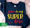 Jesus Is My Super Hero, Pastor Lover, Hero Pastor, Christian, Digital Files, Png Sublimation