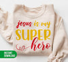 Jesus Is My Super Hero, Pastor Lover, Hero Pastor, Christian, Digital Files, Png Sublimation