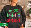 It's Okay To Be Different, Special Crayon, I'm Different, Digital Files, Png Sublimation