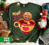 Add a cozy touch to your holiday decorations with our Gingerbread In Coffee Cup design. The relaxing gingerbread and trendy Christmas elements will add a festive feel to your home. Plus, with easy-to-use digital files in PNG format, you can incorporate this design into all your DIY projects effortlessly.