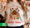 Christmas Bakery, Traditional Festive Treats, Gingerbread Family, Trendy Christmas, Digital Files, Png Sublimation