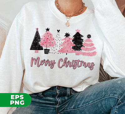 Looking for a unique and stylish way to decorate your home for the holidays? Look no further than our Christmas Tree Bundle, featuring Xmas trees in pink and trendy designs, all in digital PNG format perfect for sublimation printing. Bring a modern touch to your Christmas decor with this comprehensive set.