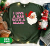 This digital file set features trendy and humorous designs including "I Love A Man With A Beard" and various Santa Claus faces. Perfect for adding a touch of holiday spirit to your gifts and decorations. Available for digital download in versatile PNG format, making it convenient for all your sublimation needs.